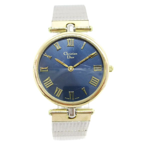 Christian Dior 3028 Ladies Quartz Wristwatch Watch Stainless steel - Picture 1 of 12